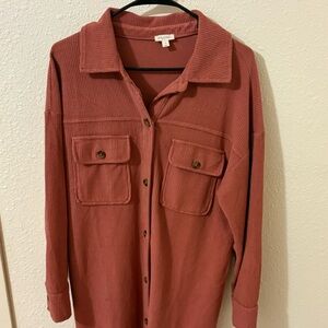 Anthropologie Pilcro Duster Rose